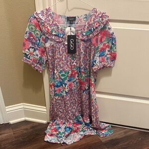GGO Floral Mini Dress - Multicolor